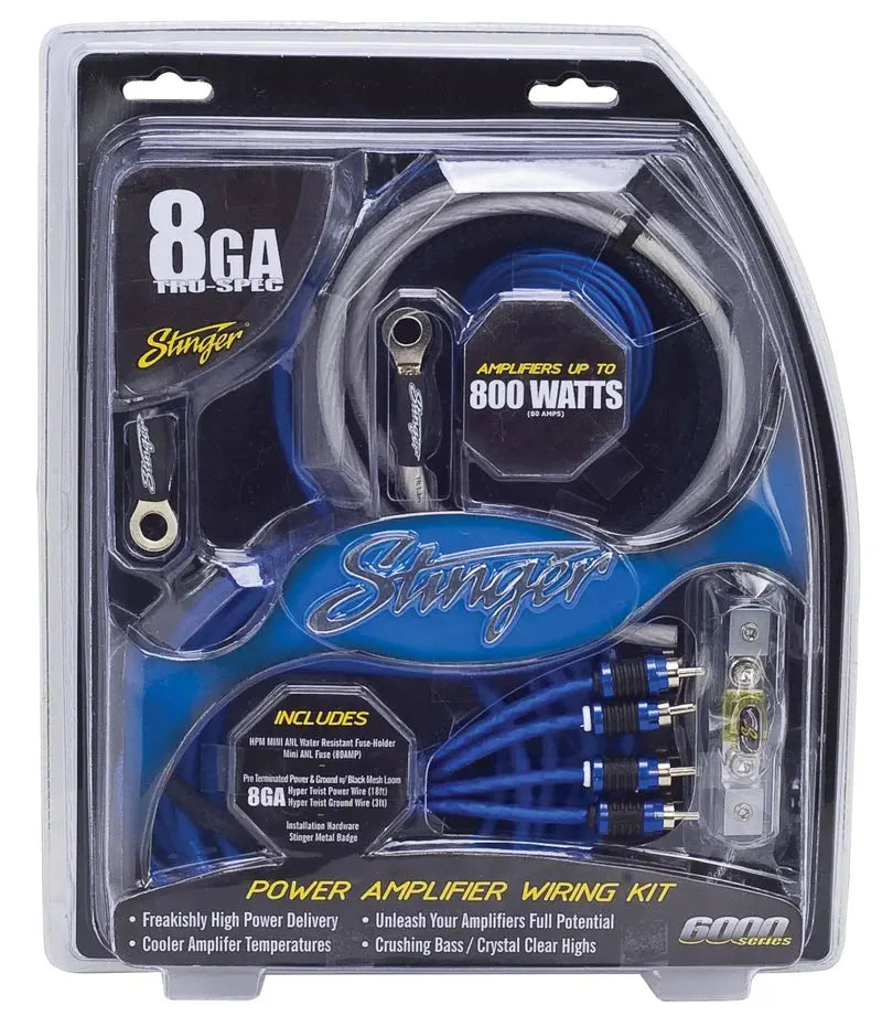 8GA Complete Wiring Kit