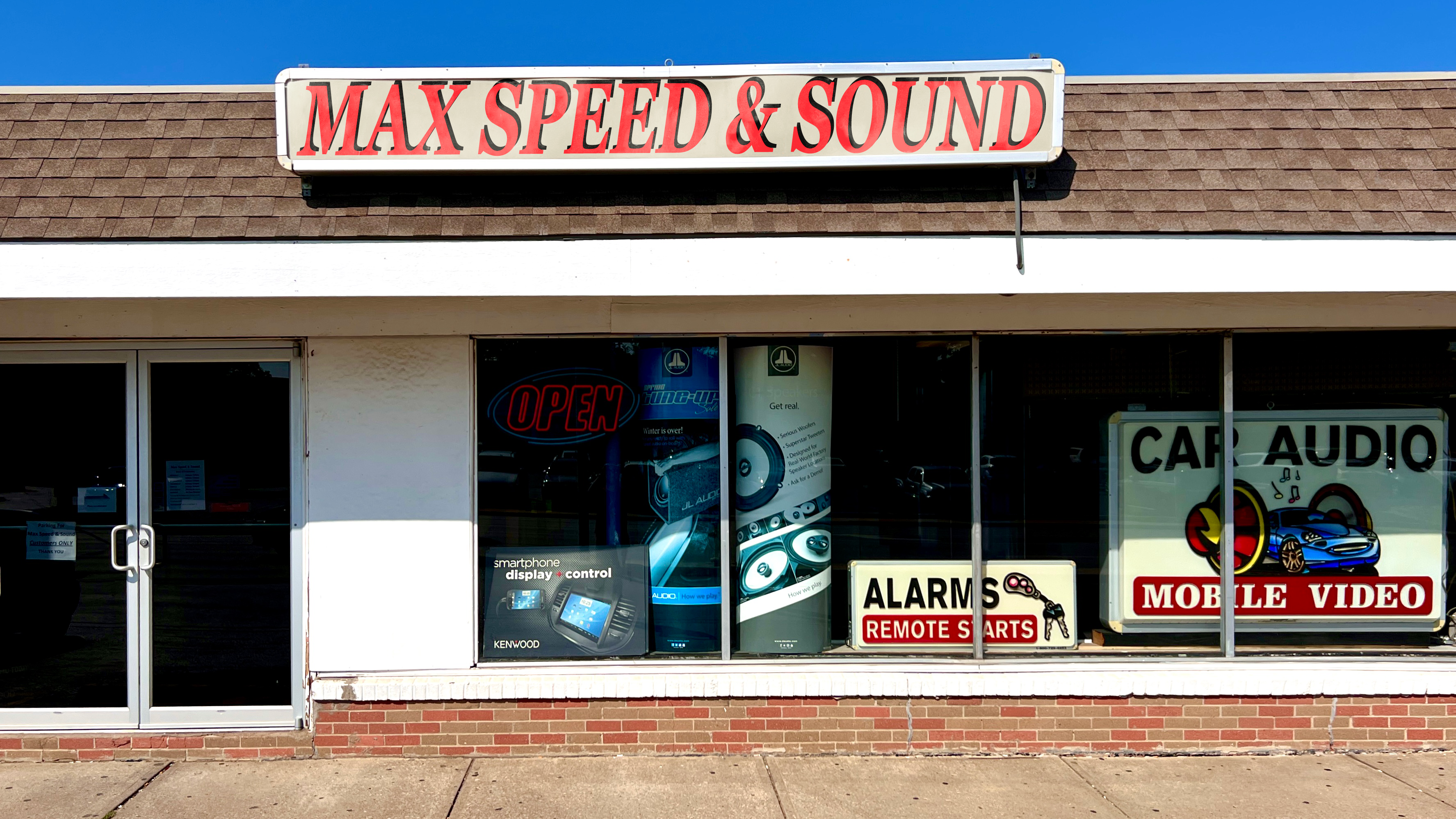 Image of Max Speed and Sound's Storefront