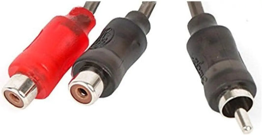 Stinger SI12YF 1000 Series 2-Channel Audiophile Grade RCA Stereo Y-Adapter Cable Product vendor